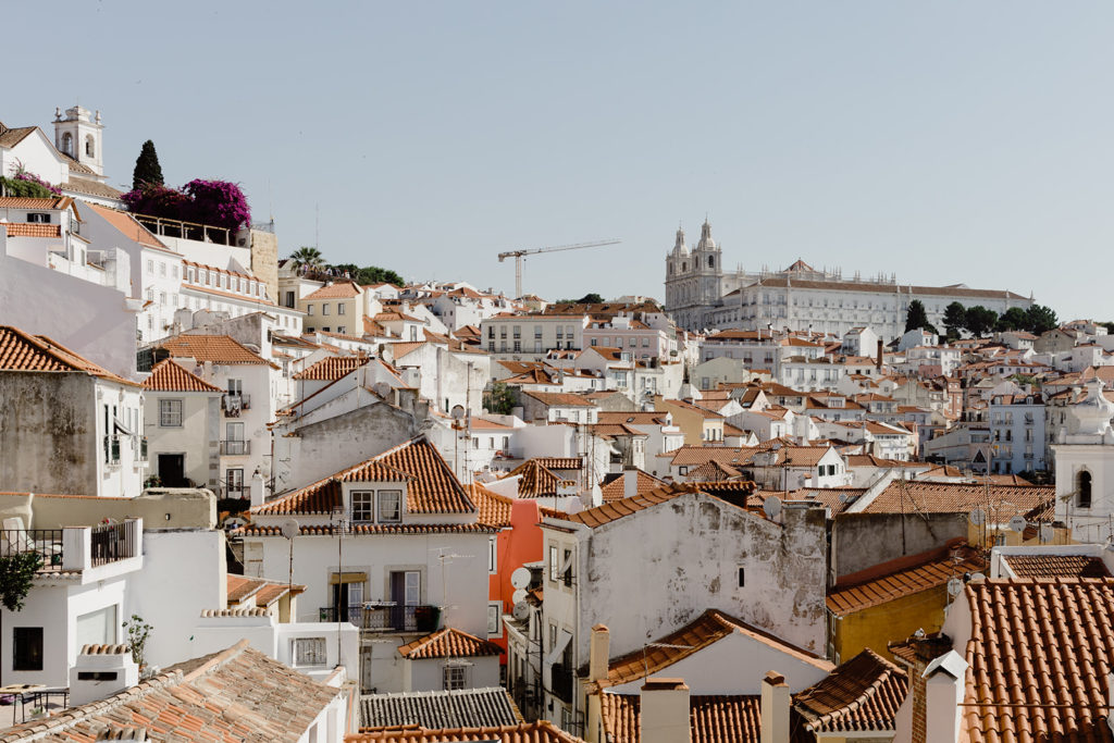 Lisbon urban landscape